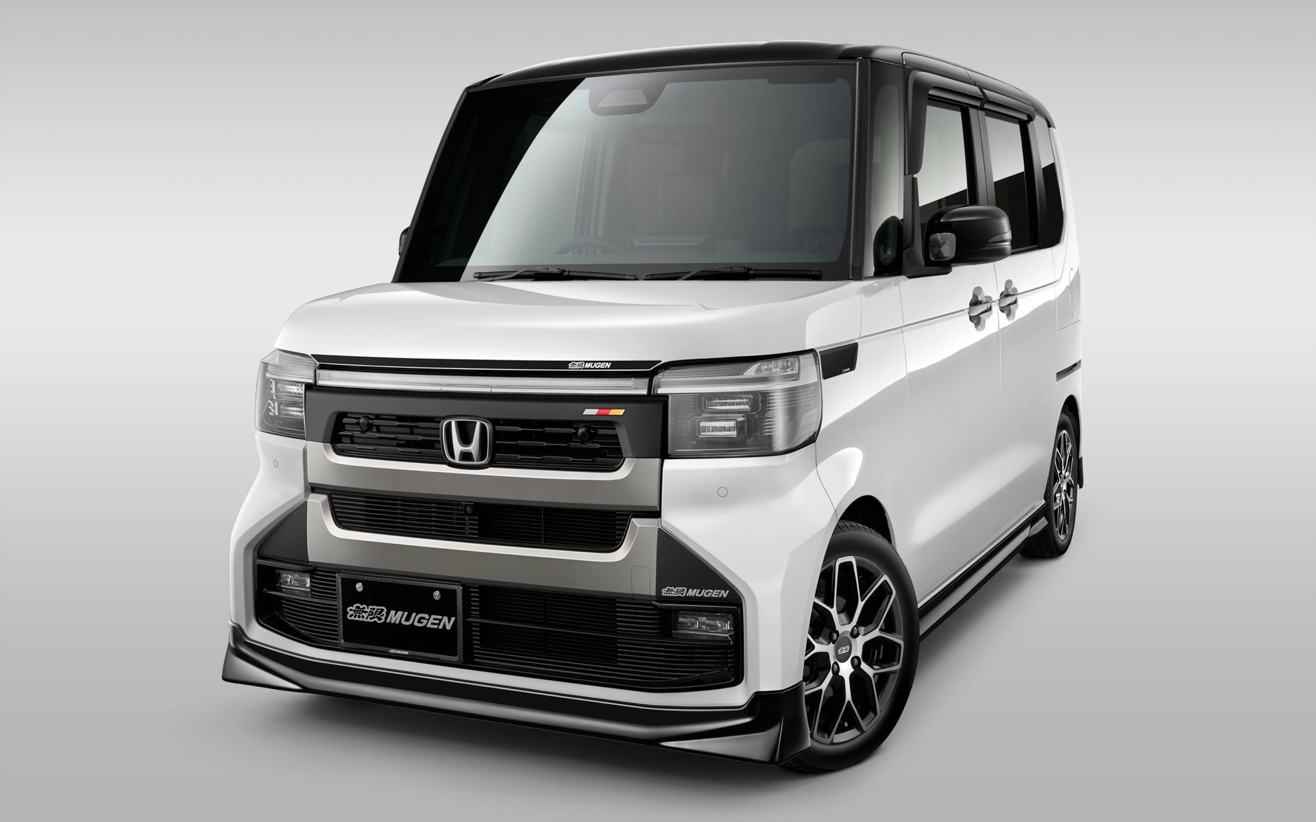 N-BOXカスタム無限パーツ「Aerodynamics for N-BOX CUSTOM」の装着イメージ