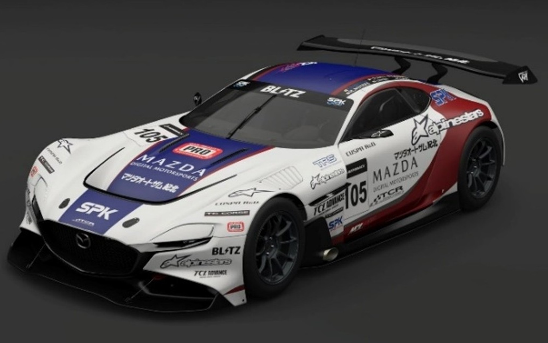 SPK e-SPORT Racing with TC CORSEの大会参戦マシン（C）2017 Sony Interactive Entertainment Inc. Developed by Polyphony Digital Inc.“Gran Turismo” logos are registered trademarks or trademarks of Sony Interactive Entertainment Inc.