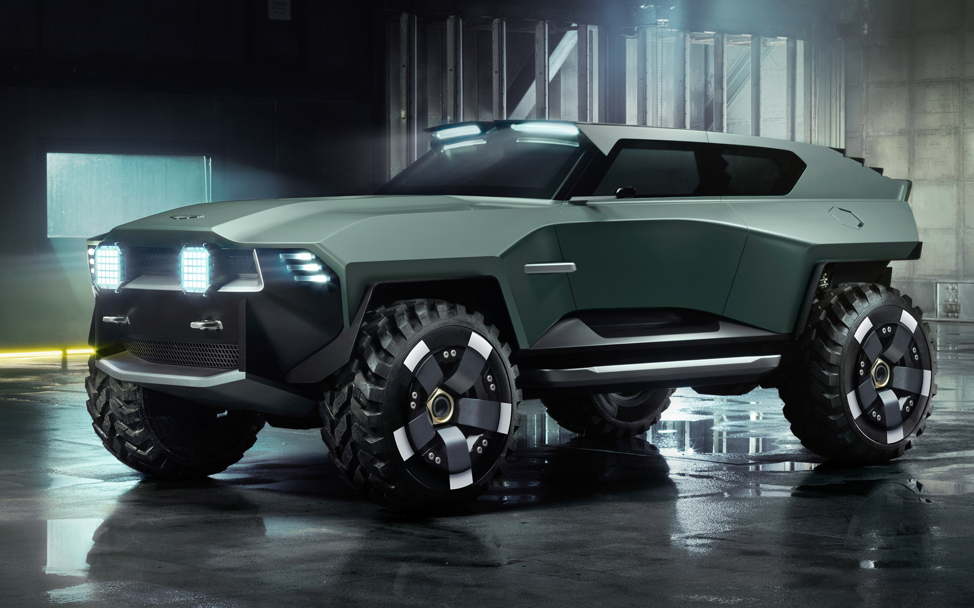 アストンマーティンのデジタル限定軍用車両「Dreadnought」