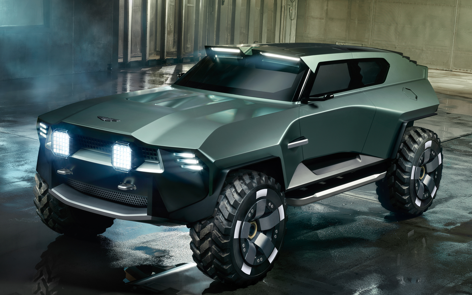 アストンマーティンのデジタル限定軍用車両「Dreadnought」