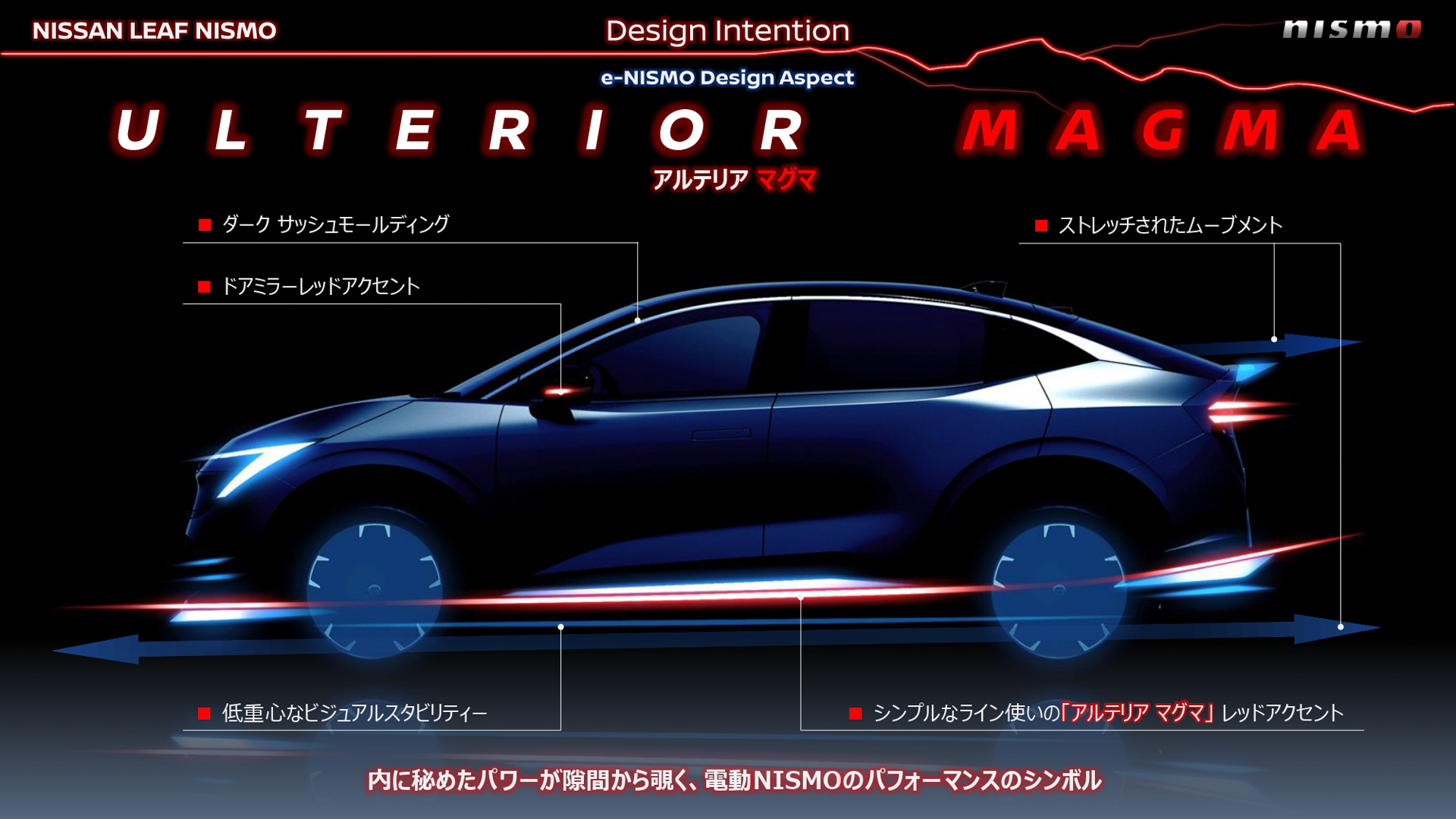 リーフNISMOデザインスケッチ