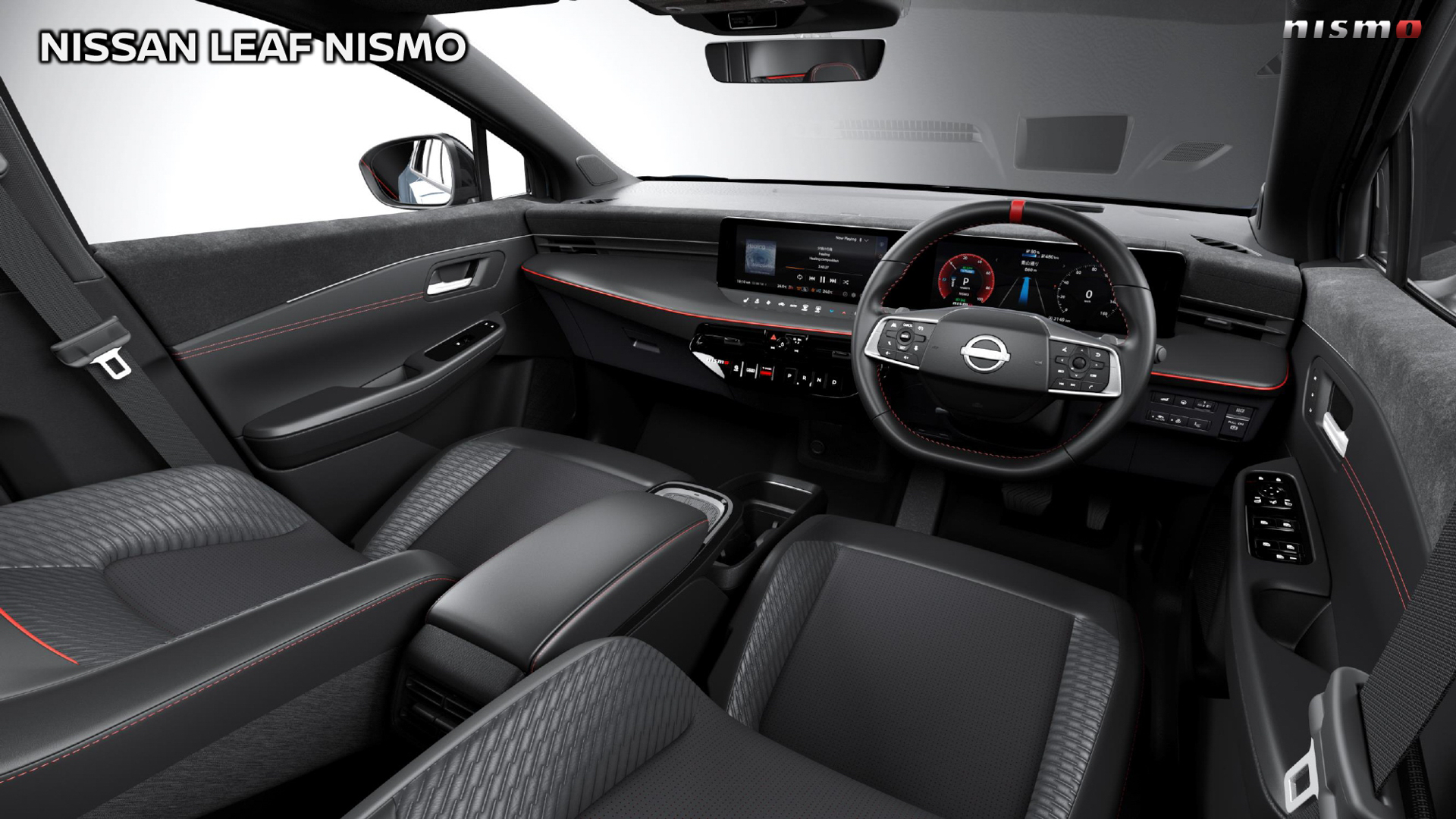 新型リーフNISMOのインテリア