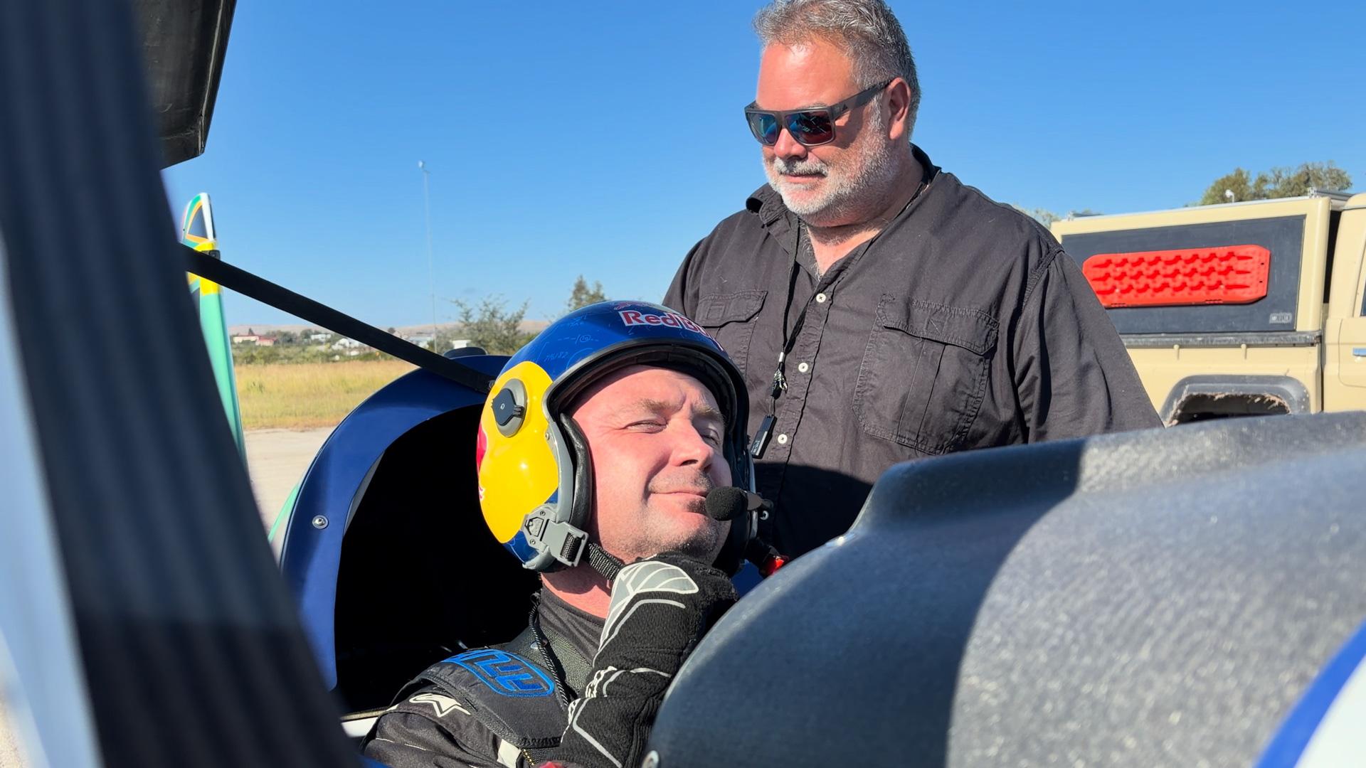 第2戦2位のパトリック・デビッドソン選手（c）AIR RACE X