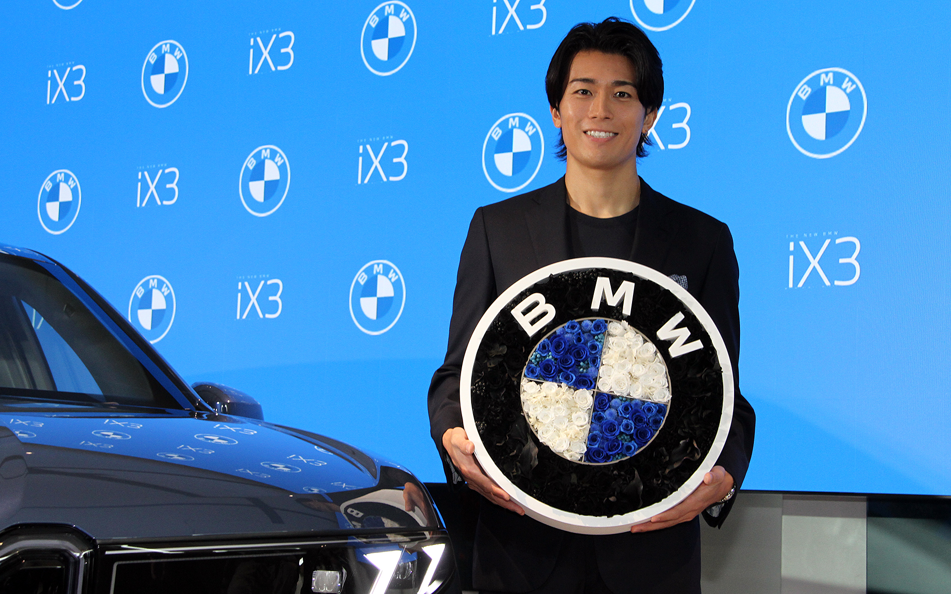 BMWブランド・フレンドに就任した中村敬斗選手