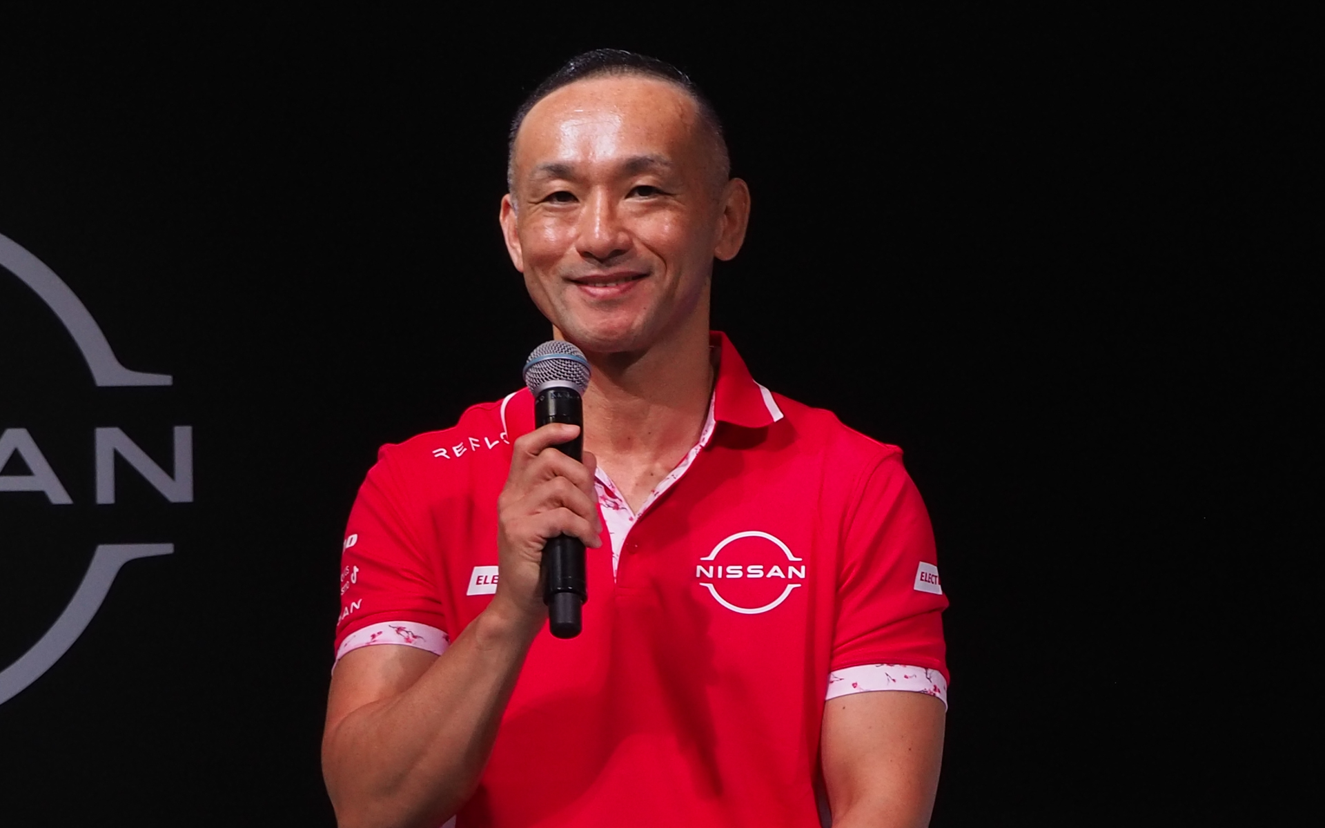 日産フォーミュラEチームのチーフパワートレーンエンジニア岩瀬拓朗氏