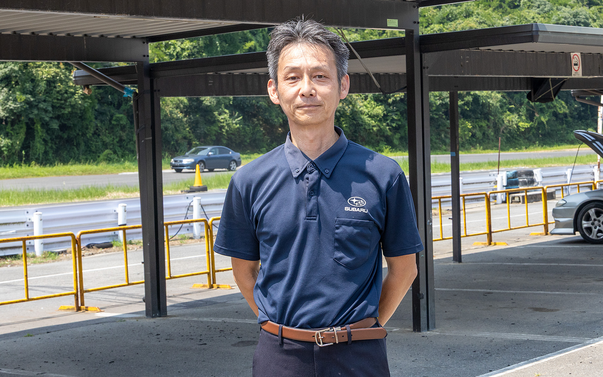 奈良スバル自動車株式会社 営業本部 整備部品部 部長の萱原正啓氏