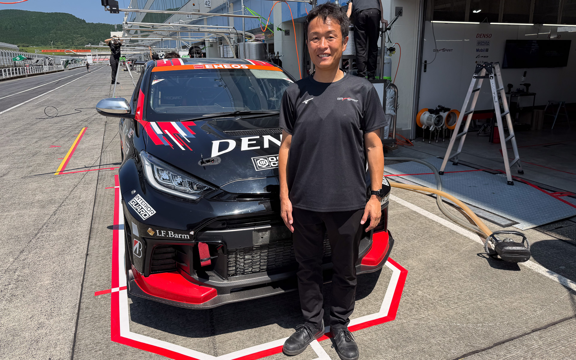 トヨタ自動車株式会社 GAZOO Racing Company GR統括部 GRヤリス プロジェクト・ゼネラル・マネージャーの山田寛之氏。市販車のGRヤリスシリーズを統括する