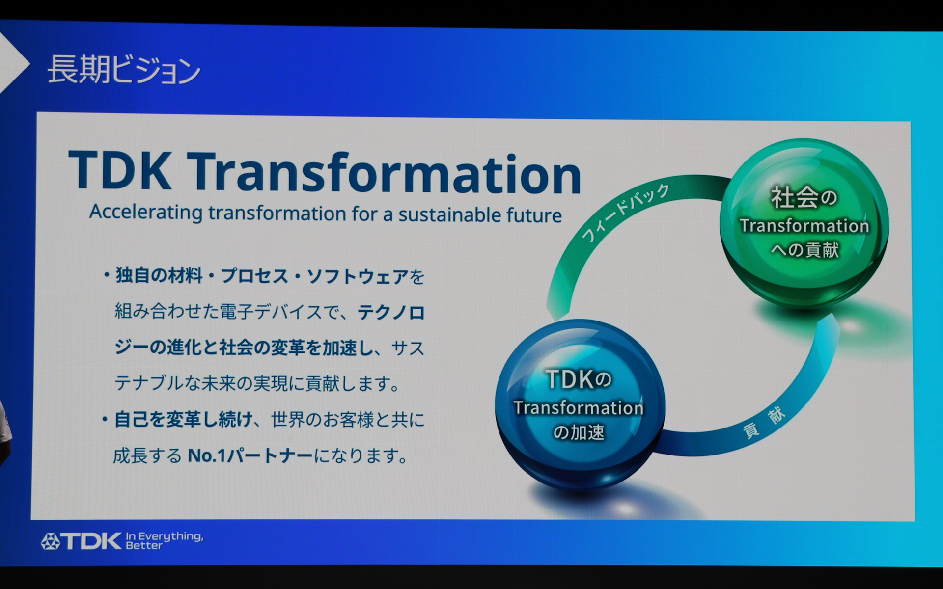TDKの長期ビジョン