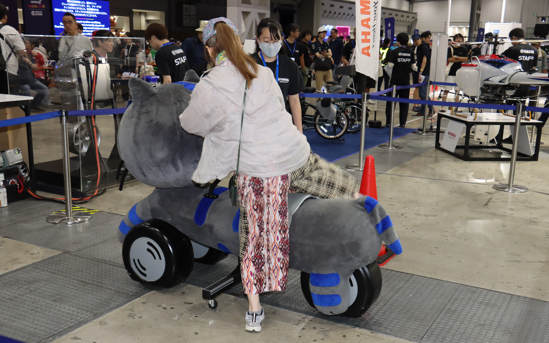 ニャイケンは試乗可能となっていた