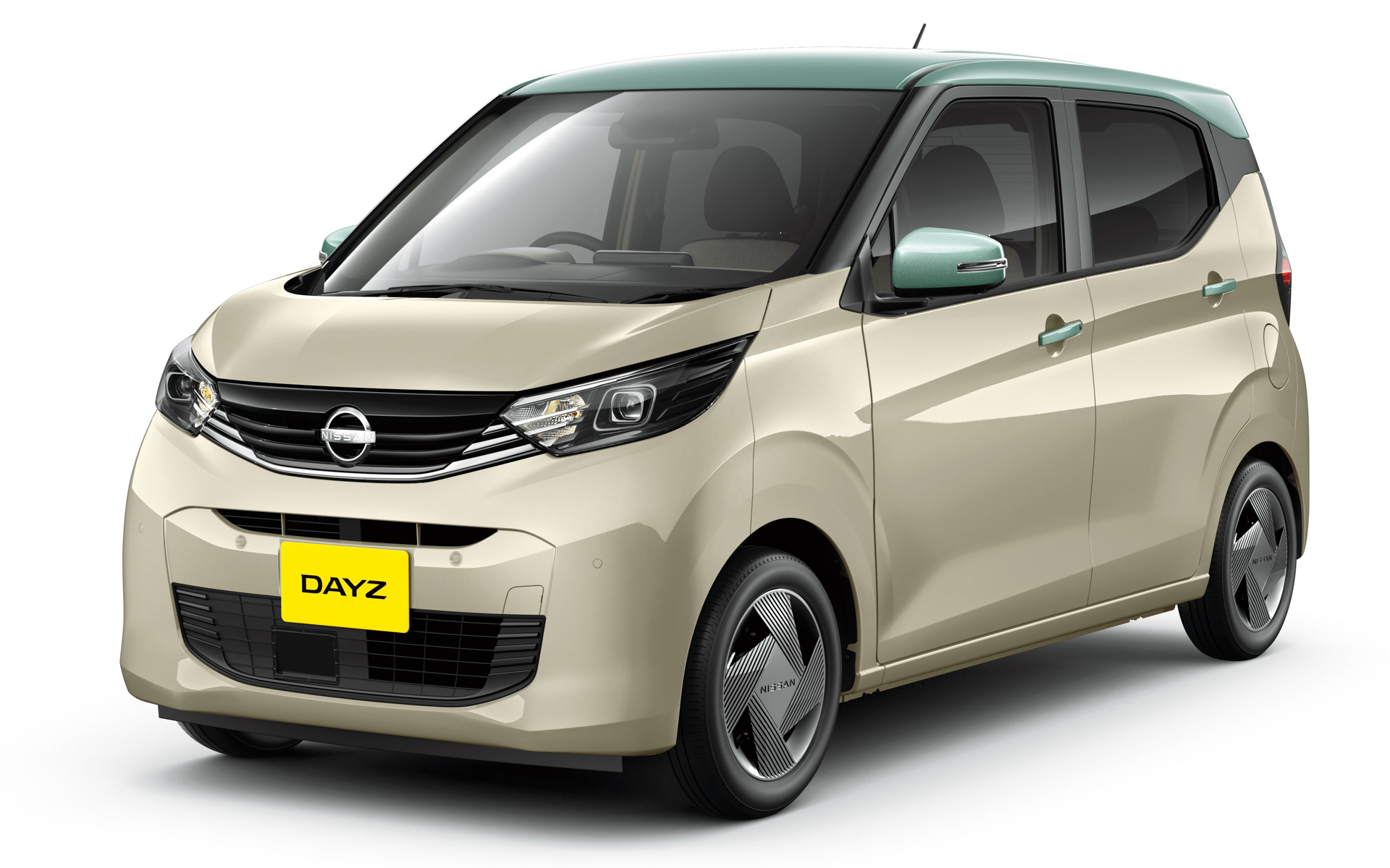 日産の軽自動車「デイズ」の新色「フローズンバニラパール/セラドングリーン」