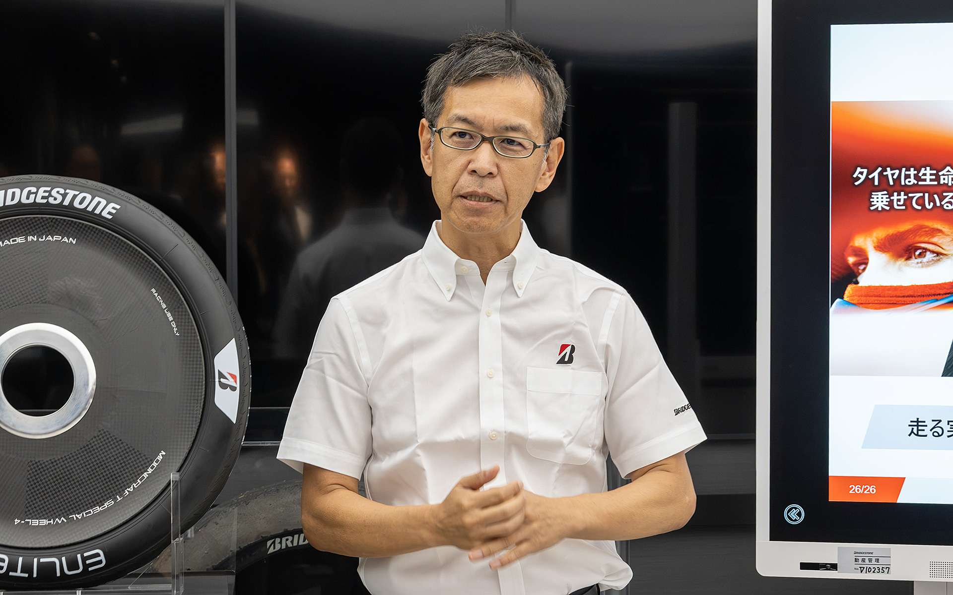 走る実験室としてのモータースポーツについて解説する、執行役CPO兼グローバルモータースポーツ管掌 今井弘氏