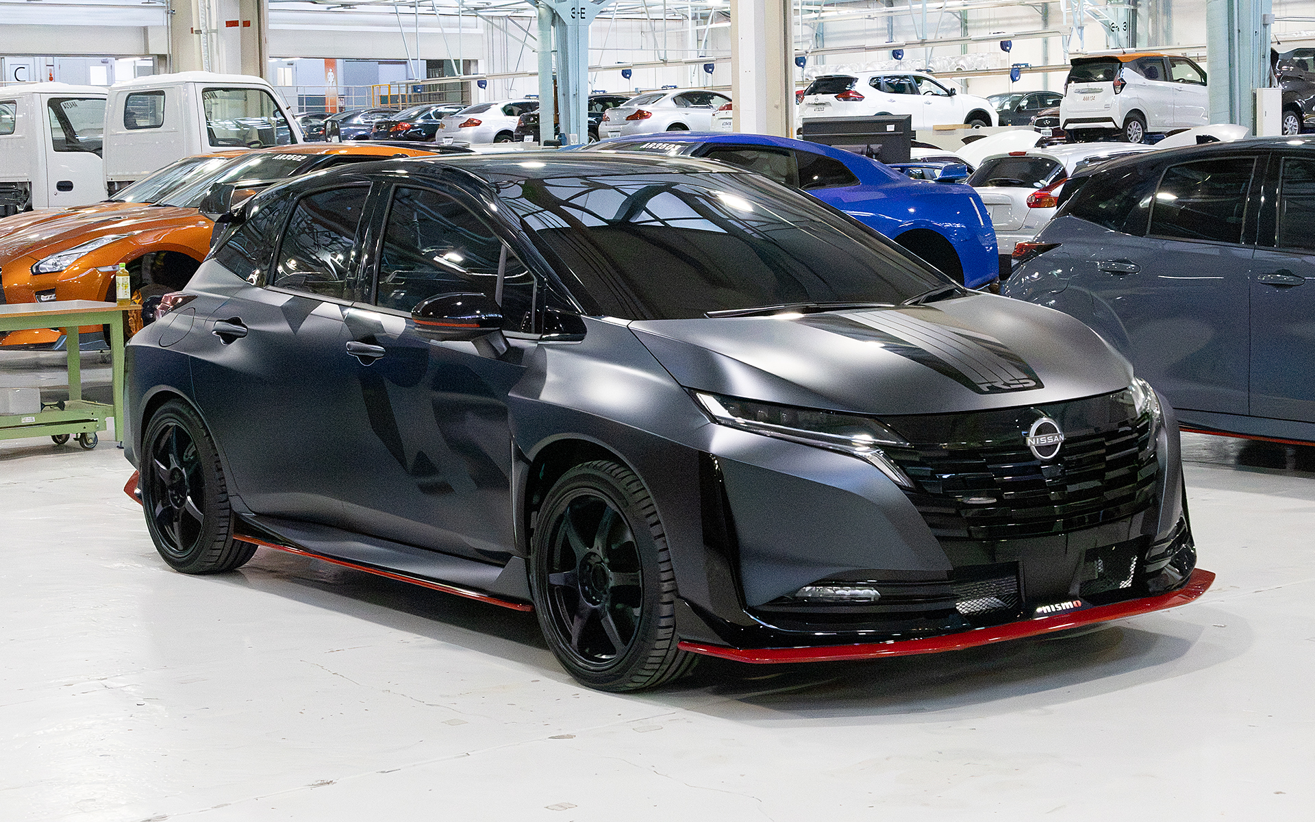 展示された「AURA NISMO RS Concept」