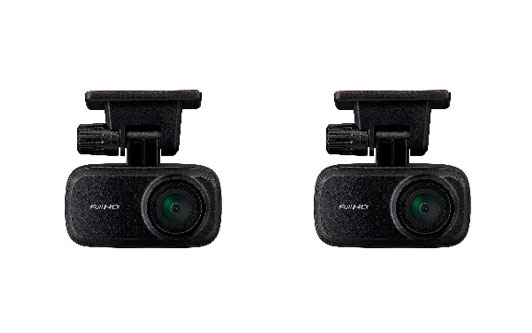 ケンウッド、デジタルルームミラー型前後2カメラドライブレコーダー