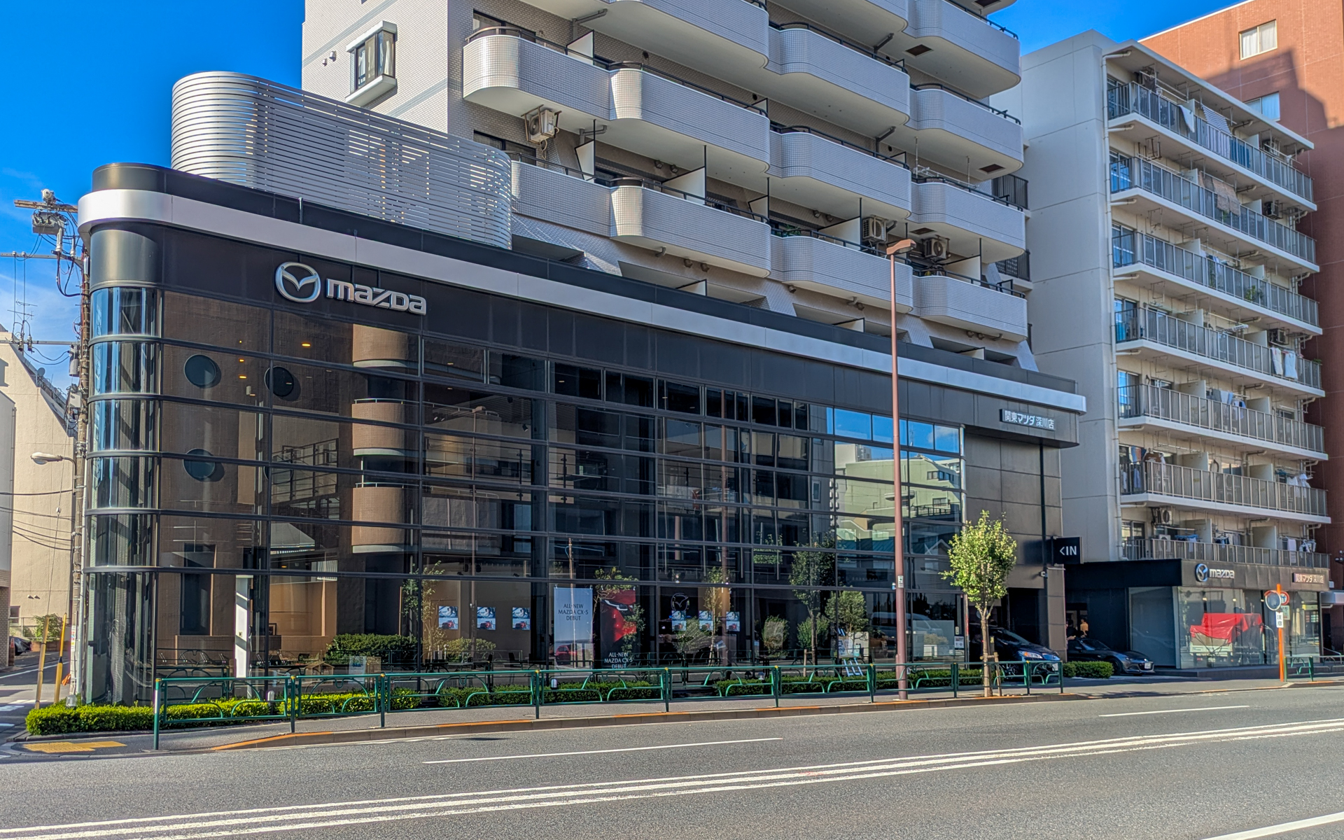MAZDA HERITAGE SPACE FUKAGAWAは関東マツダ深川店の一部となる