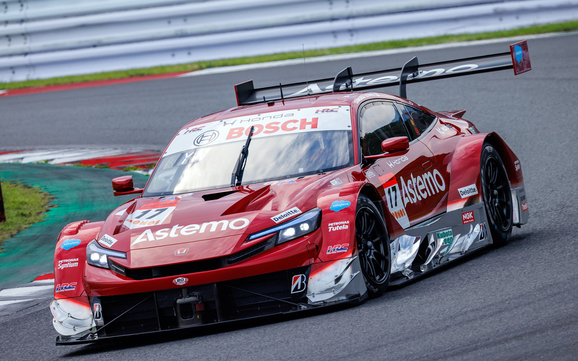 GT500予選3位の17号車 Astemo HRC PRELUDE-GT（塚越広大/野村勇斗組、BS）
