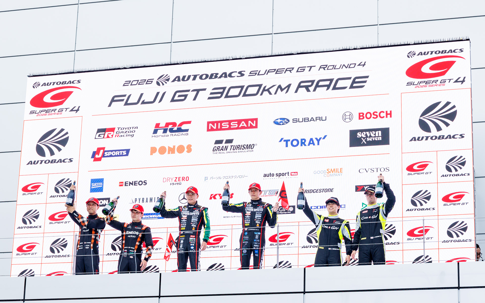 GT300の表彰式