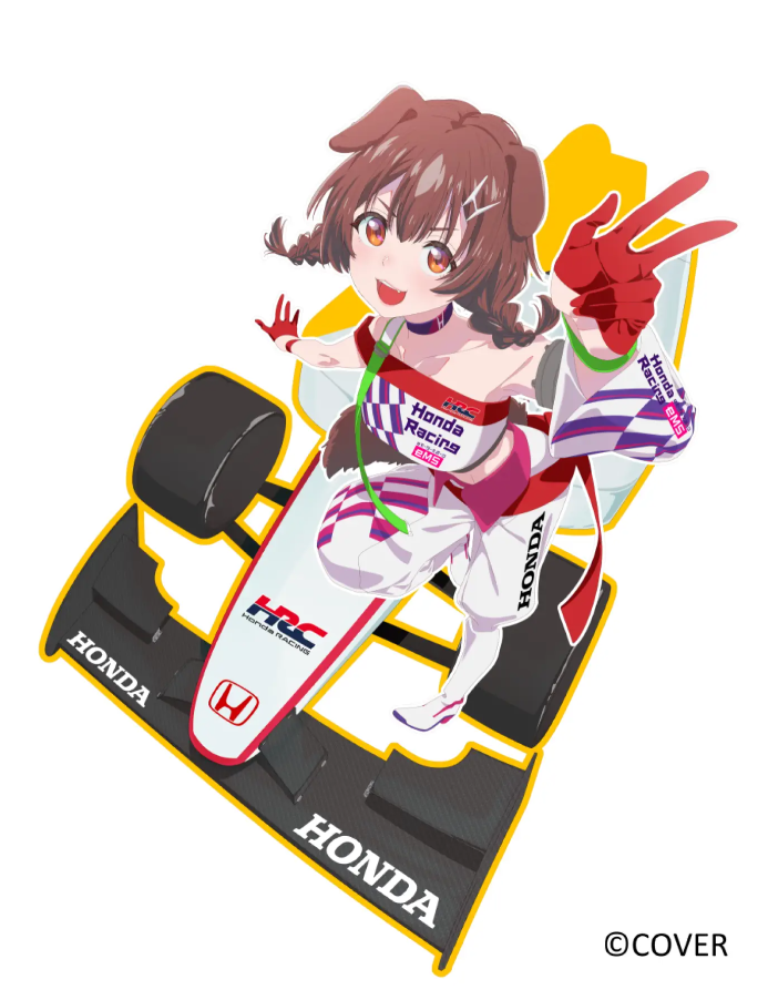 ホンダ eMS×戌神ころねさん 描きおろしビジュアル（イメージ）