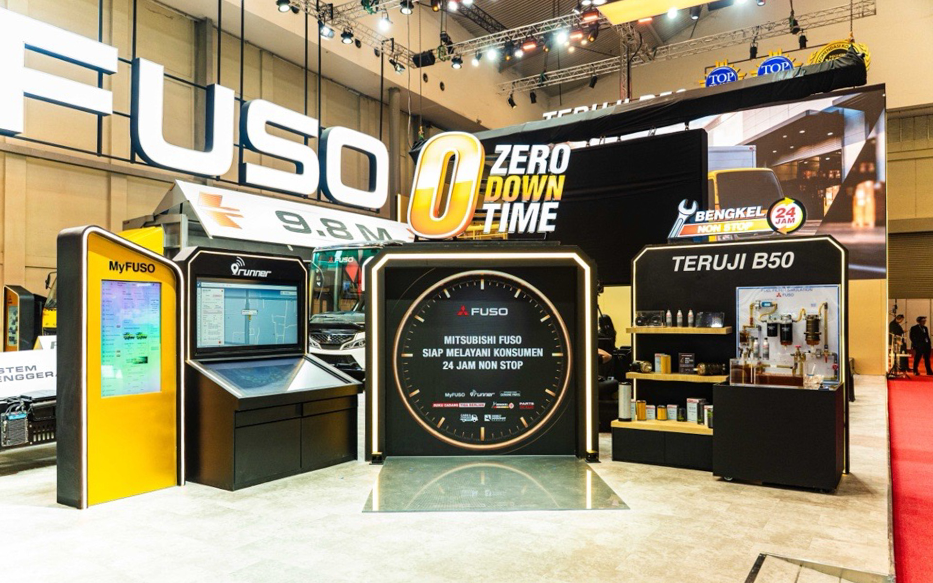 GIIAS 2026で展示された「Zero Down Time」の取り組み
