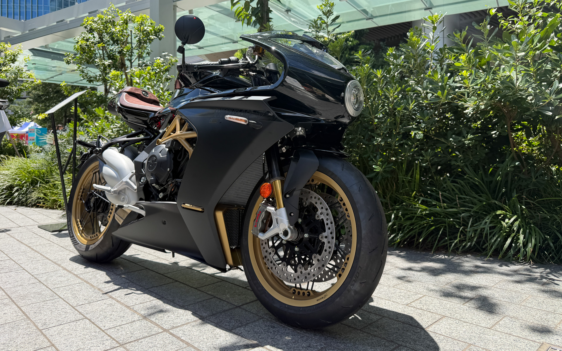MVアグスタの車両展示が行なわれる「Motorcycle Art Gallery」