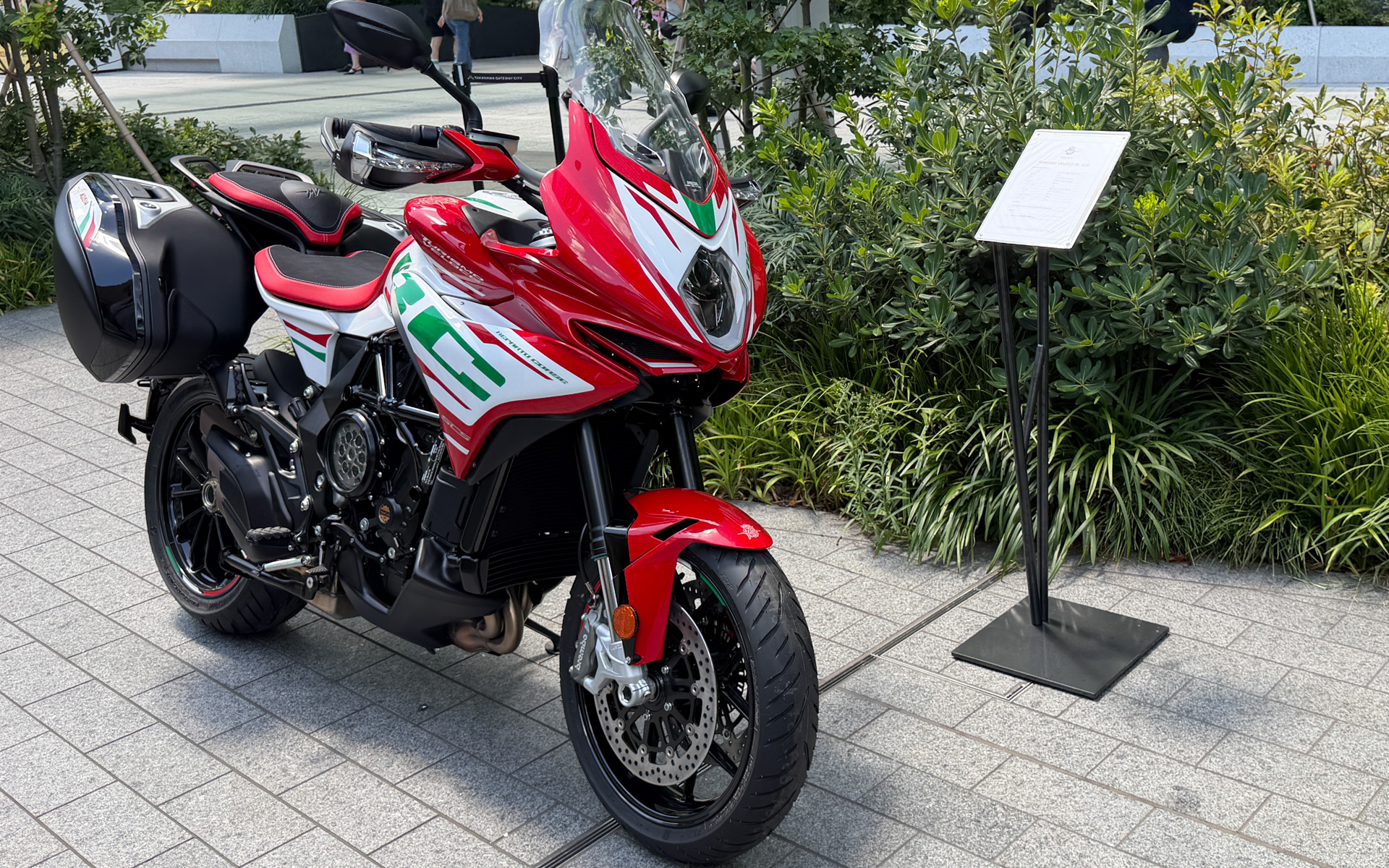 MVアグスタの車両展示が行なわれる「Motorcycle Art Gallery」