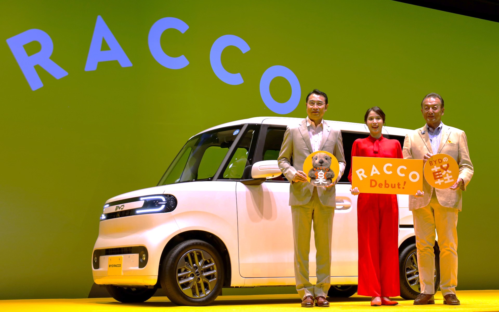 BYDの新型軽バッテリEV「ラッコ」