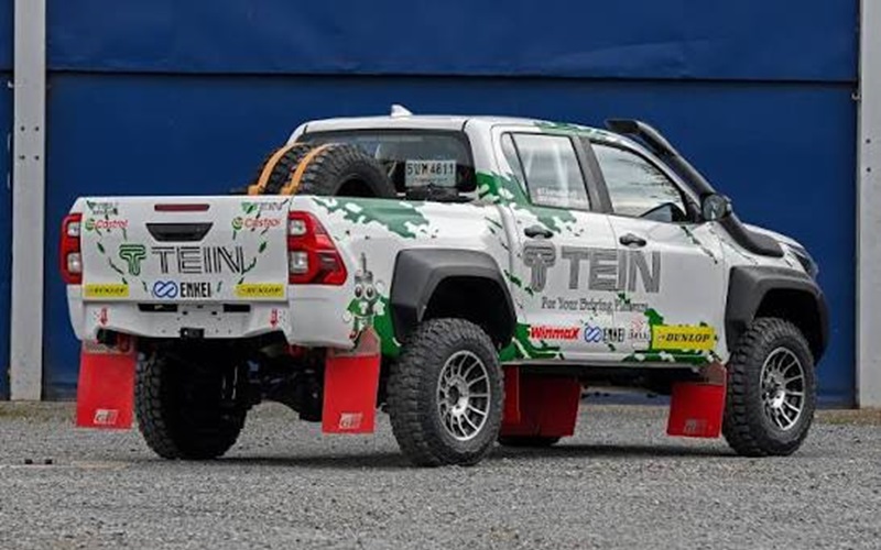 Team TEINの参戦マシン「TOYOTA Hilux GR Sport」、ドライバーは鎌田卓麻選手/柳川直之選手組