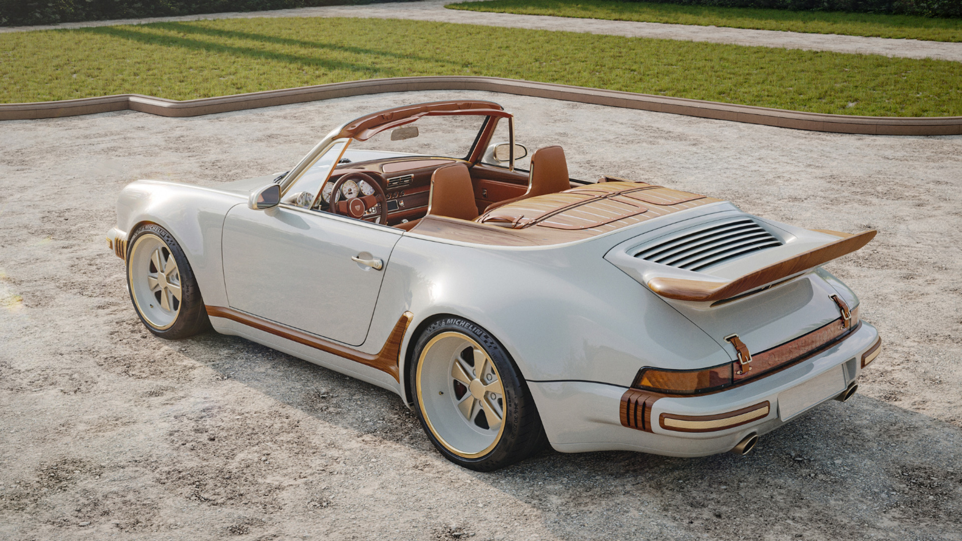カブリオレモデルの「Porsche 911 Reimagined by Singer - Classic Turbo」