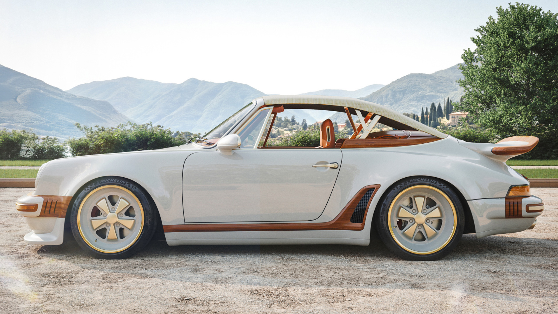 カブリオレモデルの「Porsche 911 Reimagined by Singer - Classic Turbo」