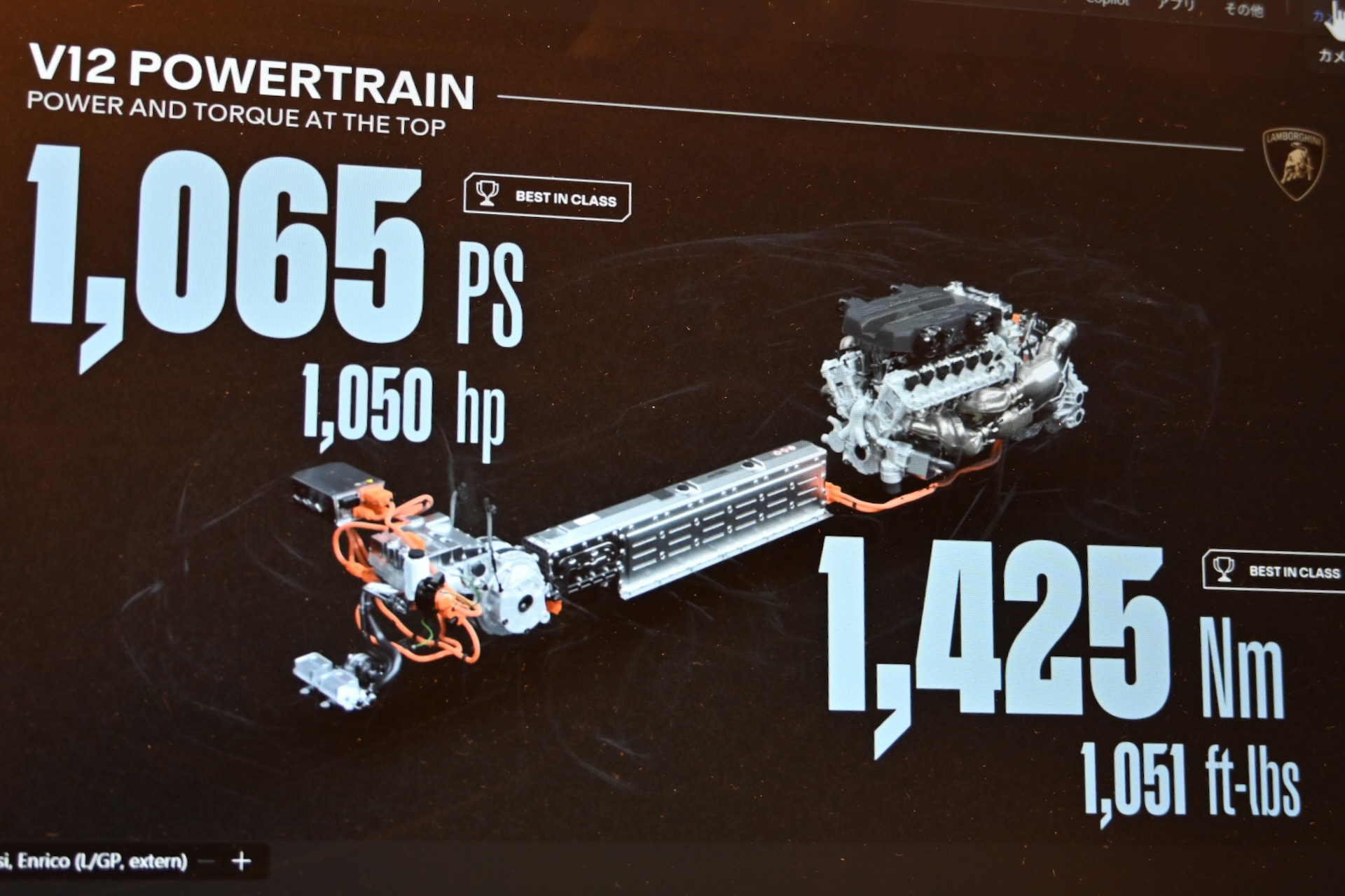システム総合で1065PSの出力と1425Nmのトルクを実現する「レヴェルトSV」