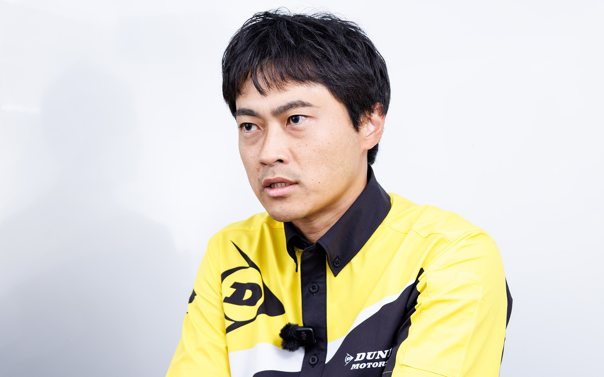 今シーズンの目標を語ってくれた久保氏（GT300担当）