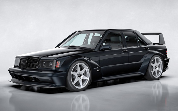 メルセデス・ベンツ「190E 2.5-16 エボリューションII」を忠実に再現したレストモッド・コンプリートカー「HWA EVO」