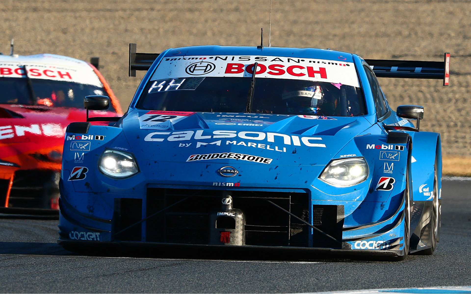 2022年にGT500の年間チャンピオンを獲得した12号車カルソニック IMPUL Z（平峰一貴/ベルトラン・バゲット、BS）/写真：奥川浩彦
