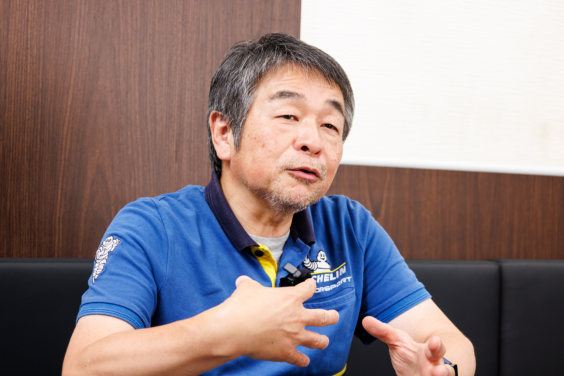 日本ミシュランタイヤ株式会社 モータースポーツ フェロー 小田島広明氏
