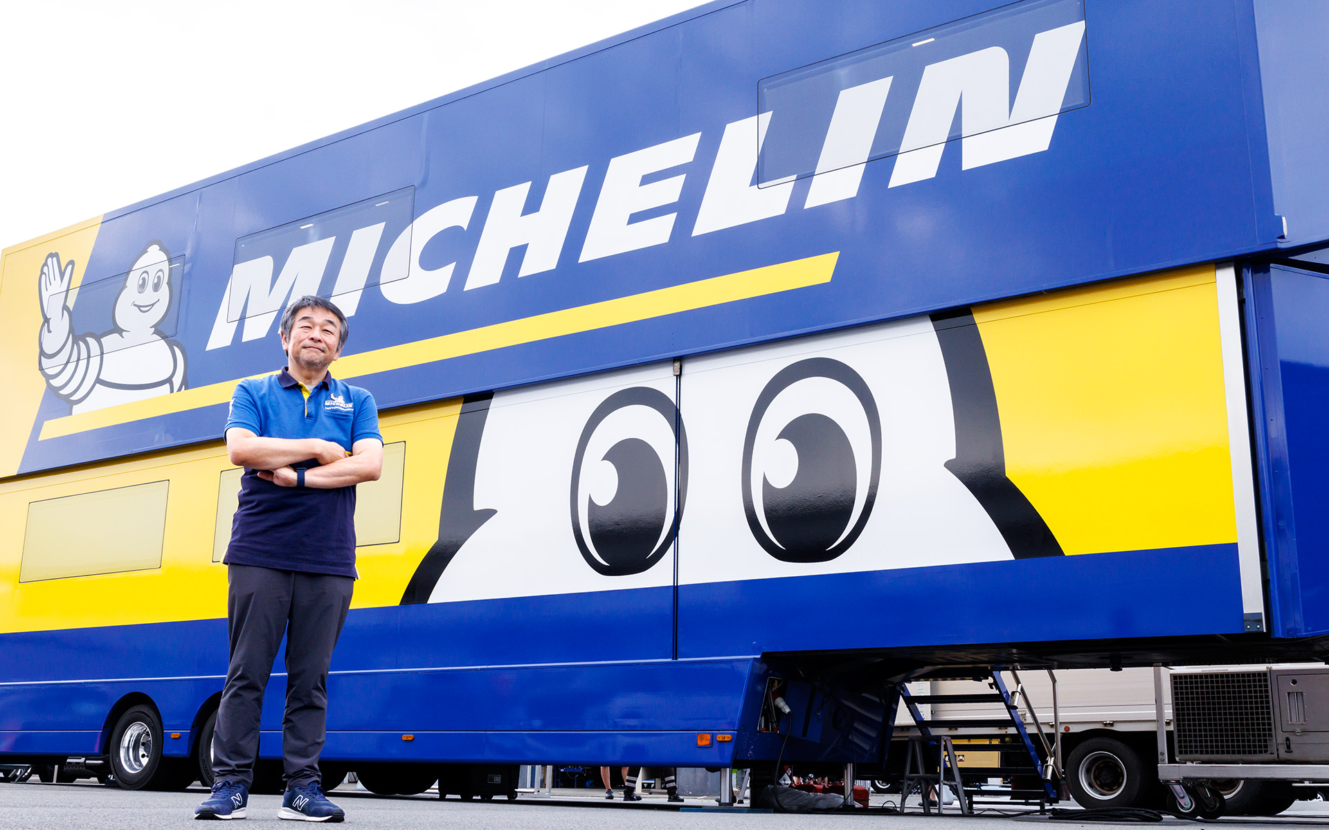 スーパーGT第4戦富士にてタイヤメーカーへのインタビューを実施した