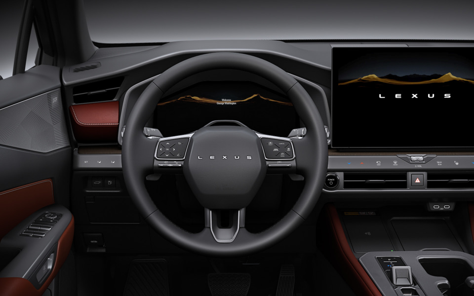 Руль и экраны Lexus NX