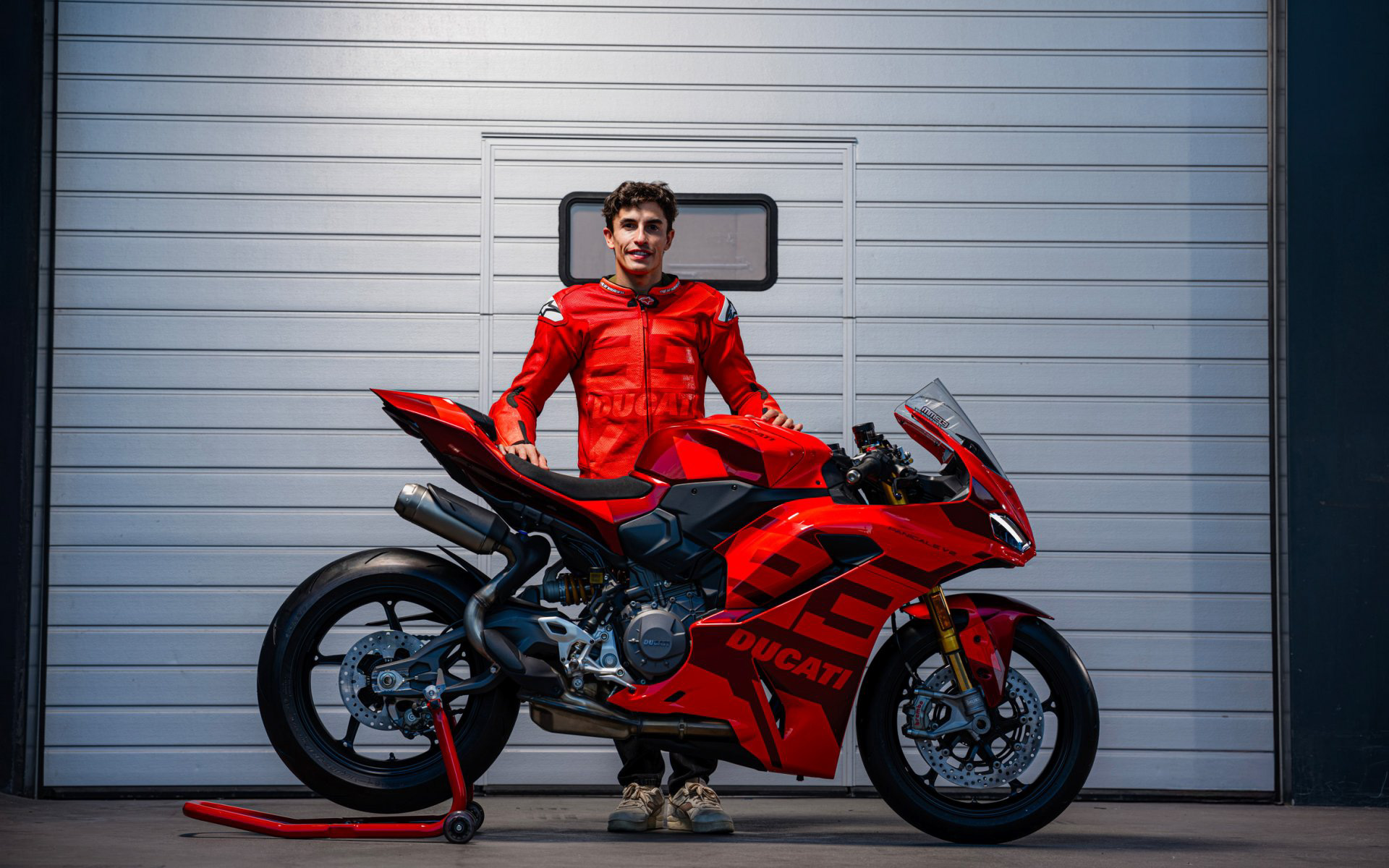 マルク・マルケス選手へのオマージュとなる「Panigale V2 MM93」