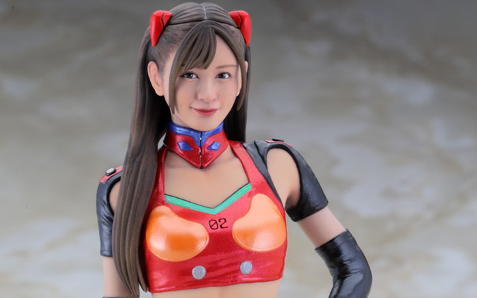 “エヴァンゲリオンレーシング” サーキットメイト 式波・アスカ・ラングレー役の渡川ももさん