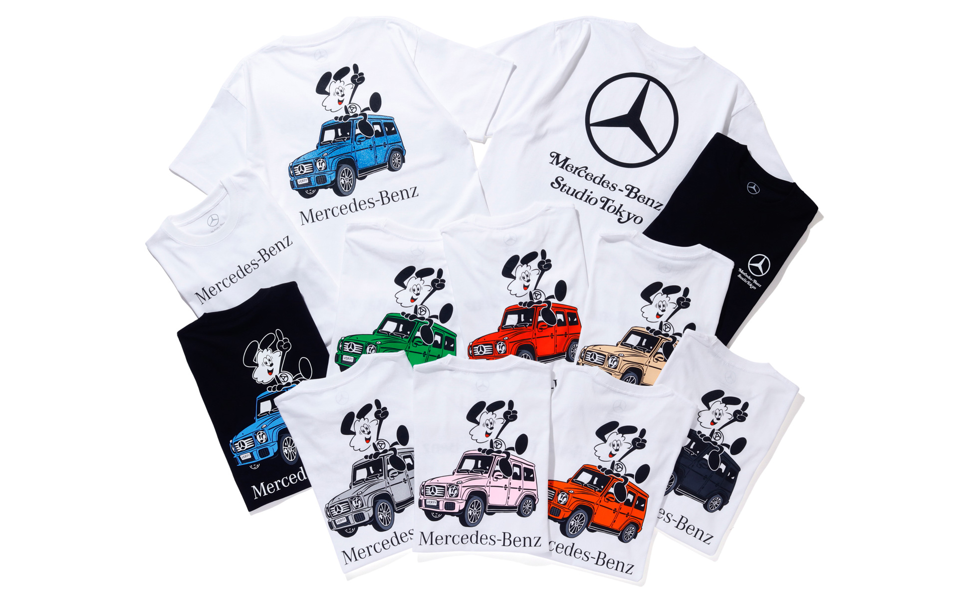 VERDY meets Mercedes-Benz STUDIO TOKYO カプセルコレクション第1弾