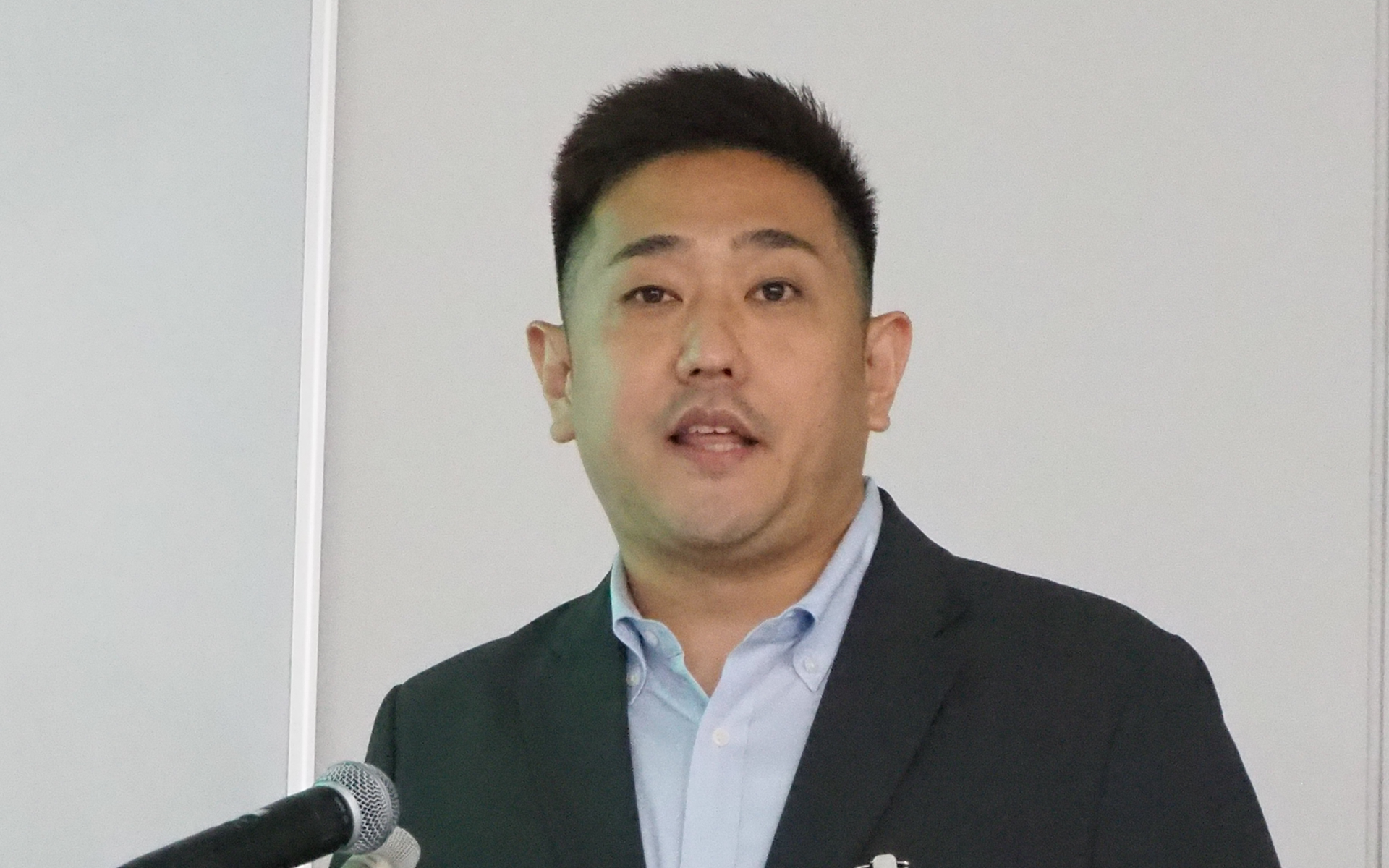 Uberの安全対策を紹介するUber Japan セーフティ部の尾竹森部長