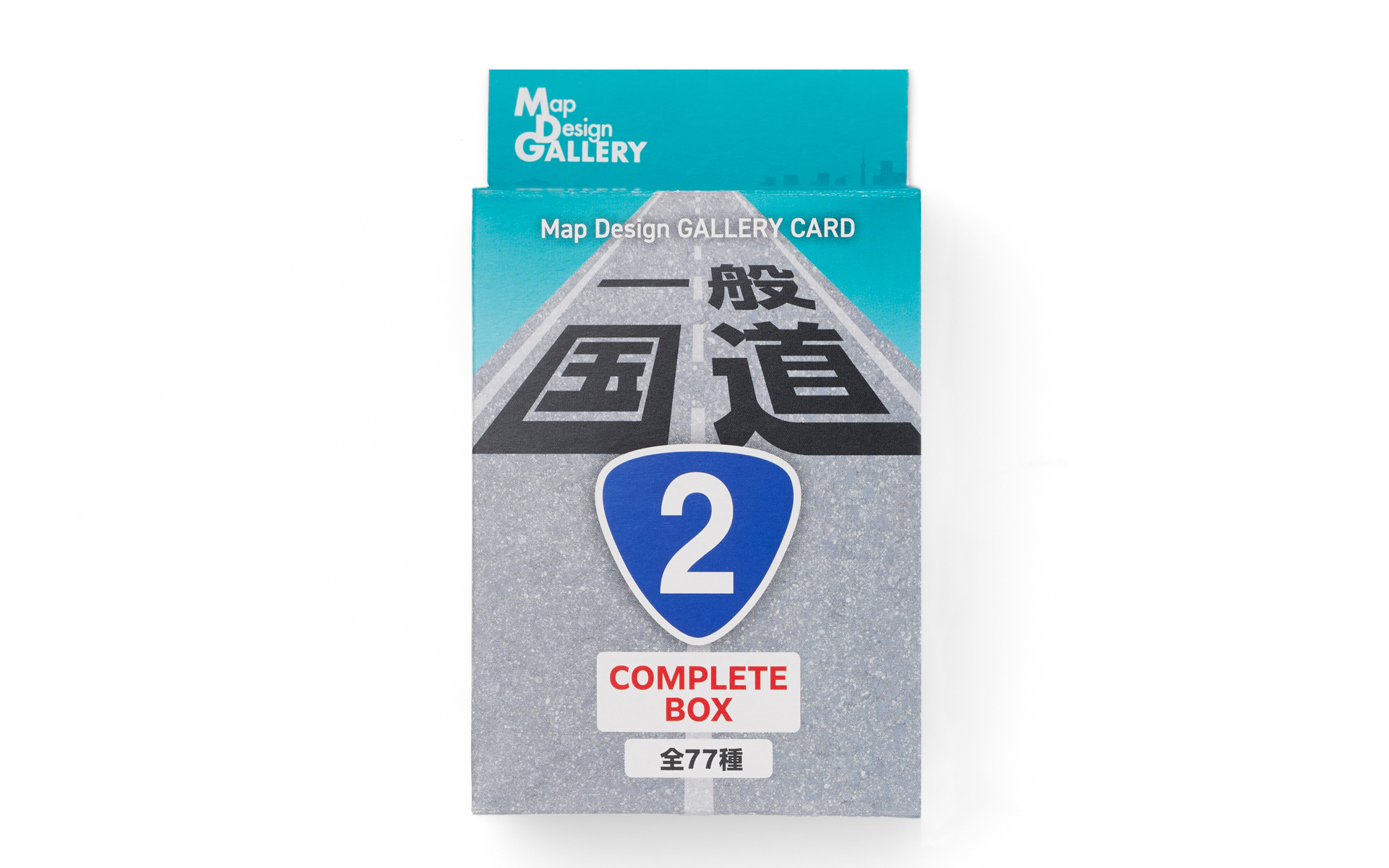 Map Design GALLERY CARD/一般国道②コンプリートBOX（77枚入り/数量限定）