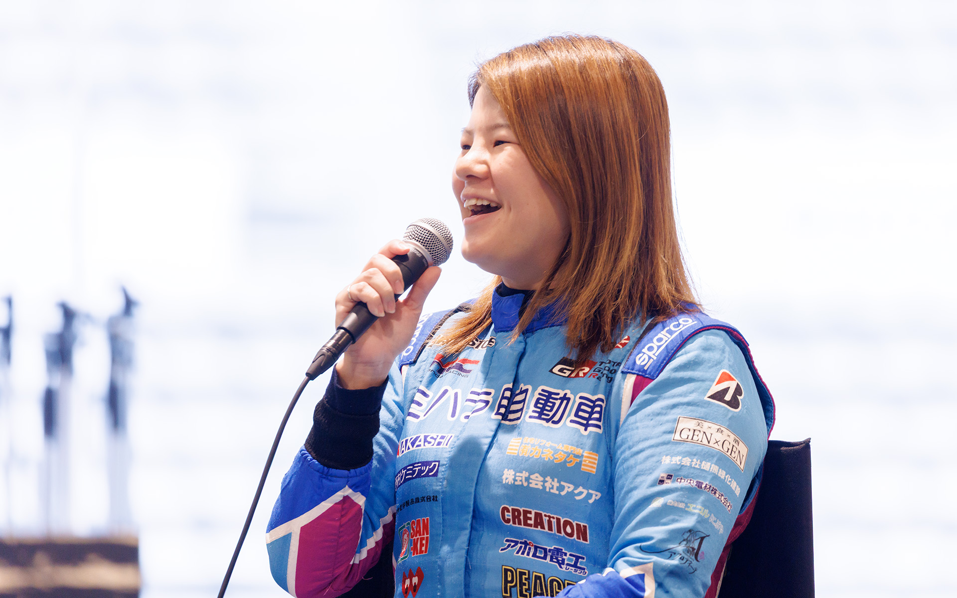 今回お話を聞いた714号車 Final Lap Racing VITAの金本きれい選手