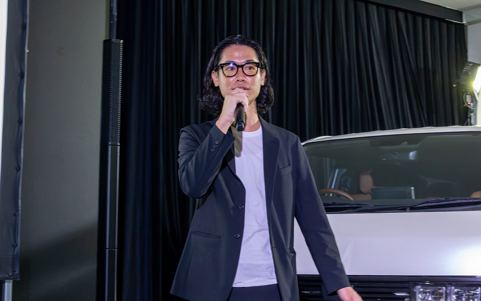 フレックス 自動車事業部エリアマネージャーの田川和馬氏は販売促進とプロモーションについての説明を行なった
