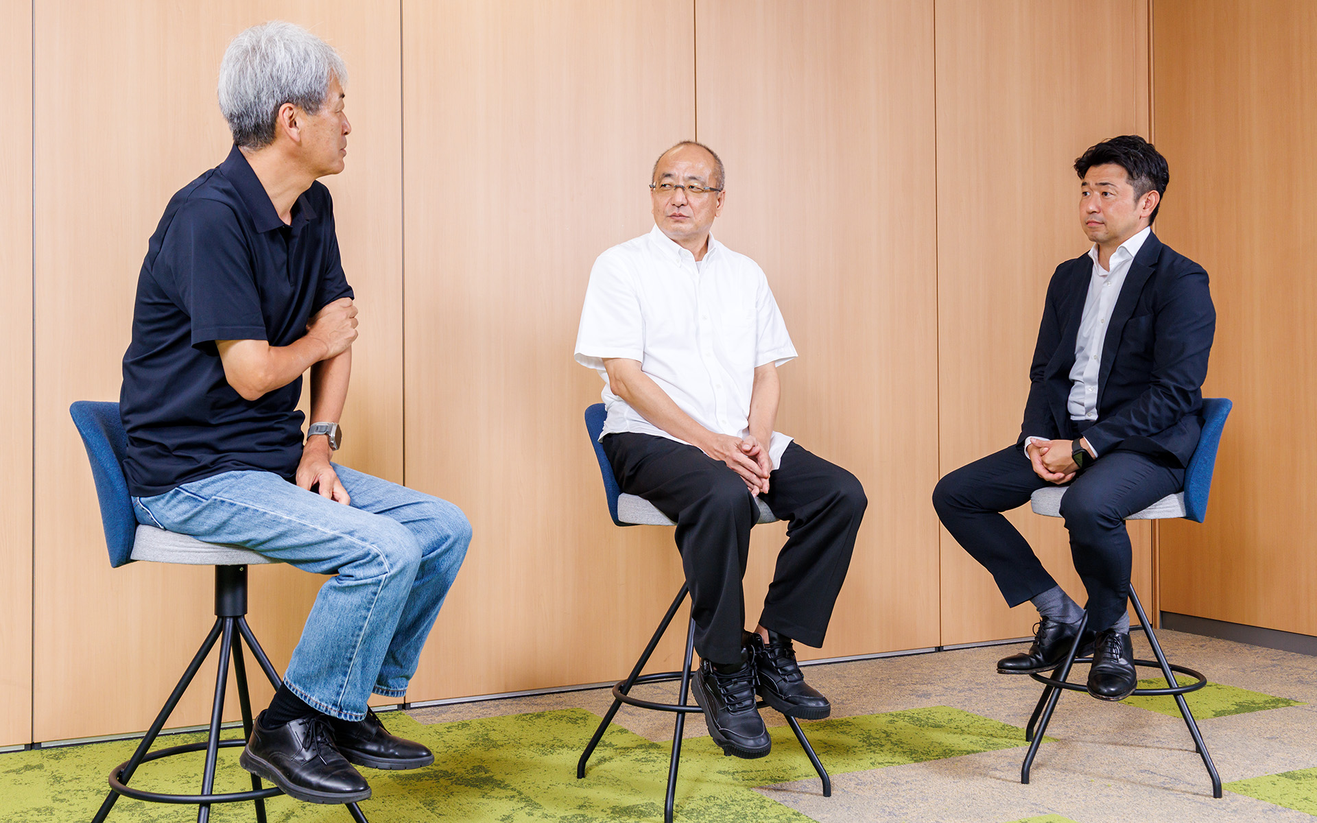 3人による対談は約1時間にわたって行なわれた