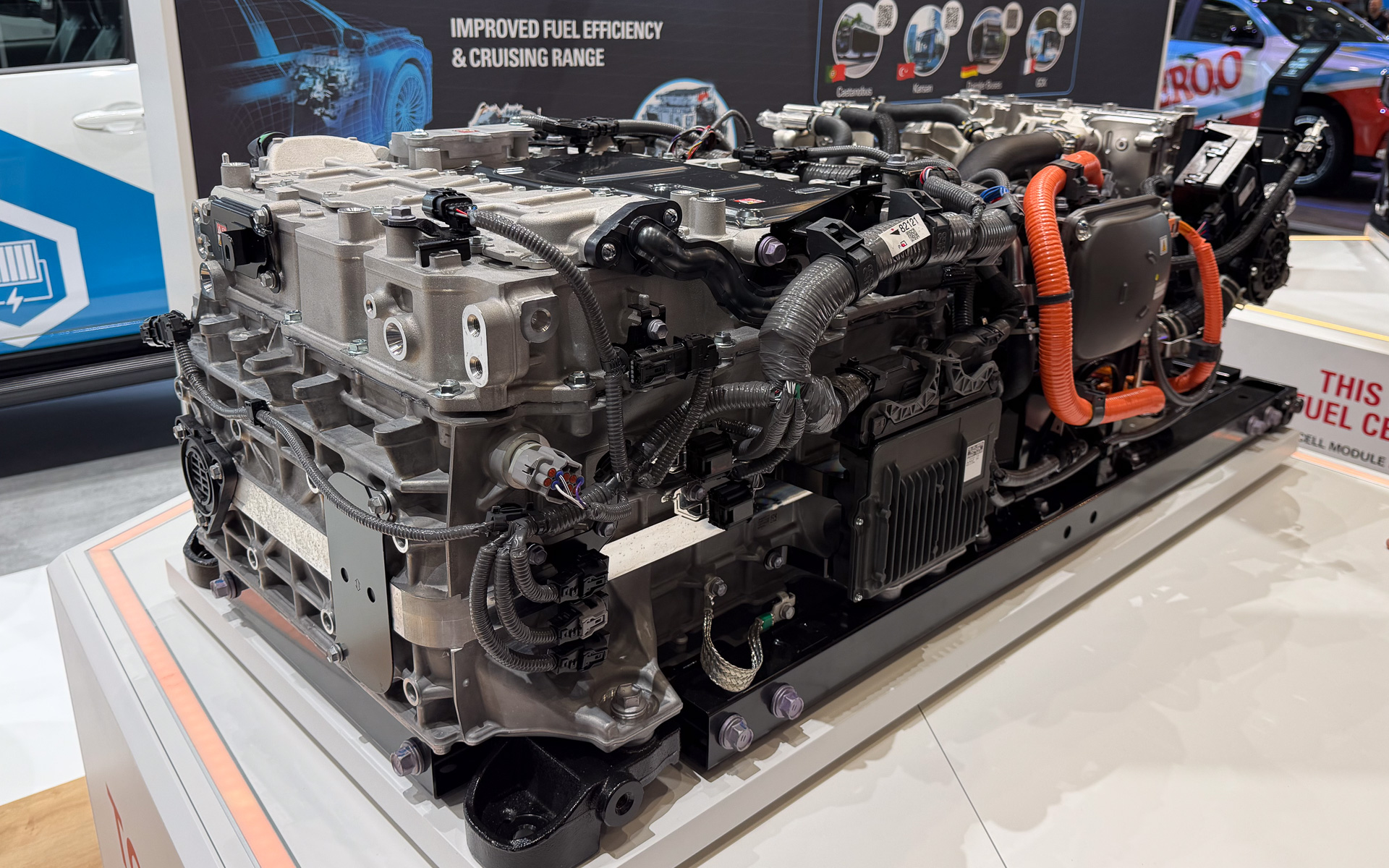トヨタがIAAトランスポーテーション2026に展示した第3世代燃料電池 150kW