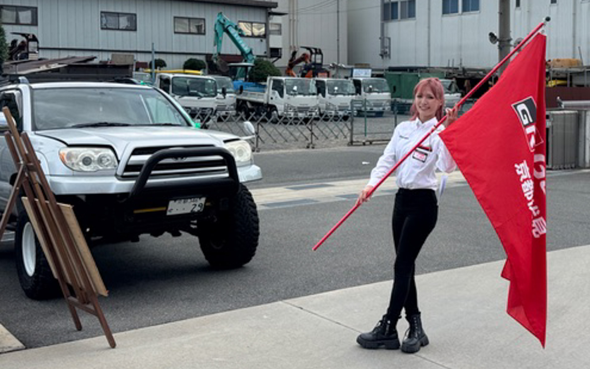 秋祭りでは、コマ地図を使って京都周辺をドライブしてゴールする、フォーラム8ナガシーラリーも開催。家族みんなでラリー気分を味わえるのが楽しいですよね