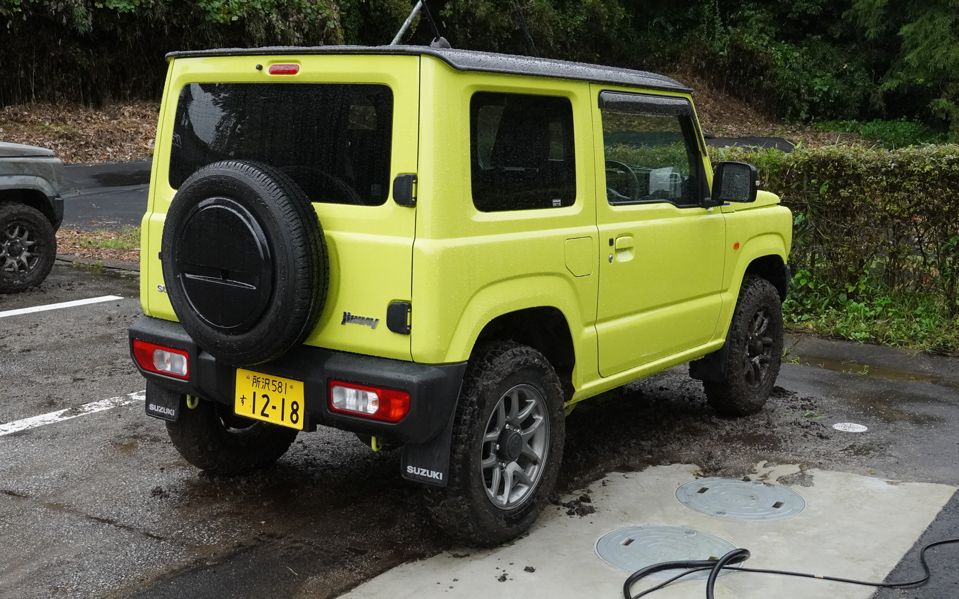 ジムニーは複数台を用意
