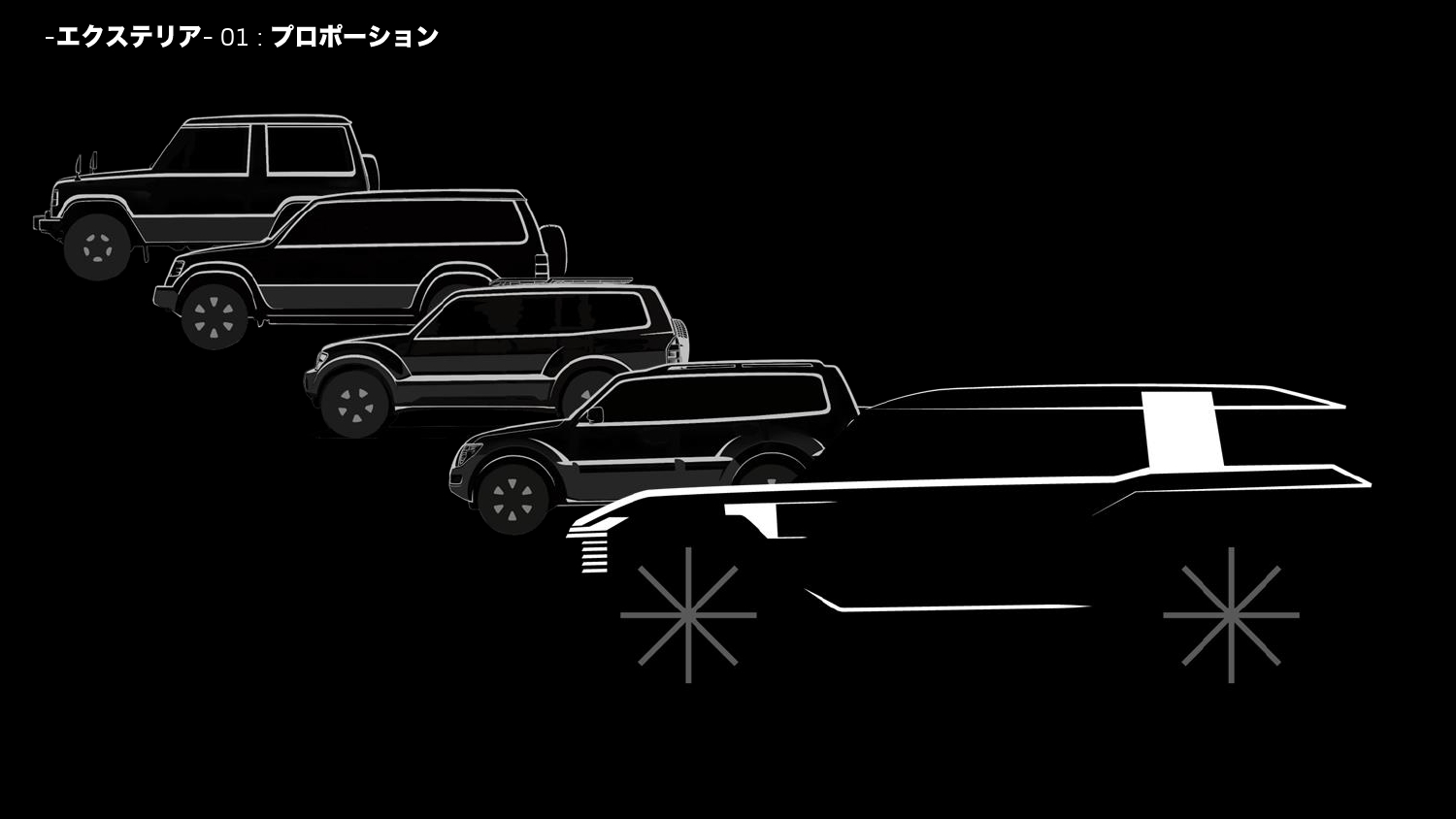 初代のデザインからインスピレーションを受けたCピラーも特徴の1つ