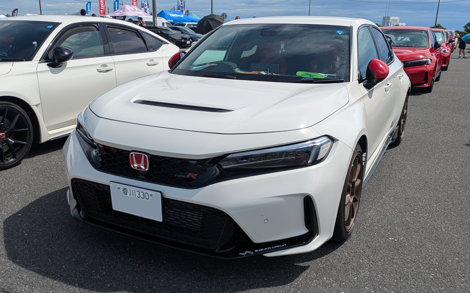 九州や四国からもTYPE R乗りがかけつけた