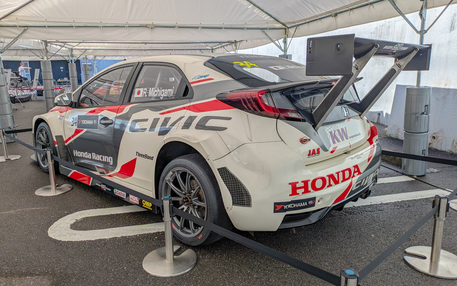 2017年シーズンにHonda Racing Team J.A.S.からWTCCにフル参戦したシビックTYPE R