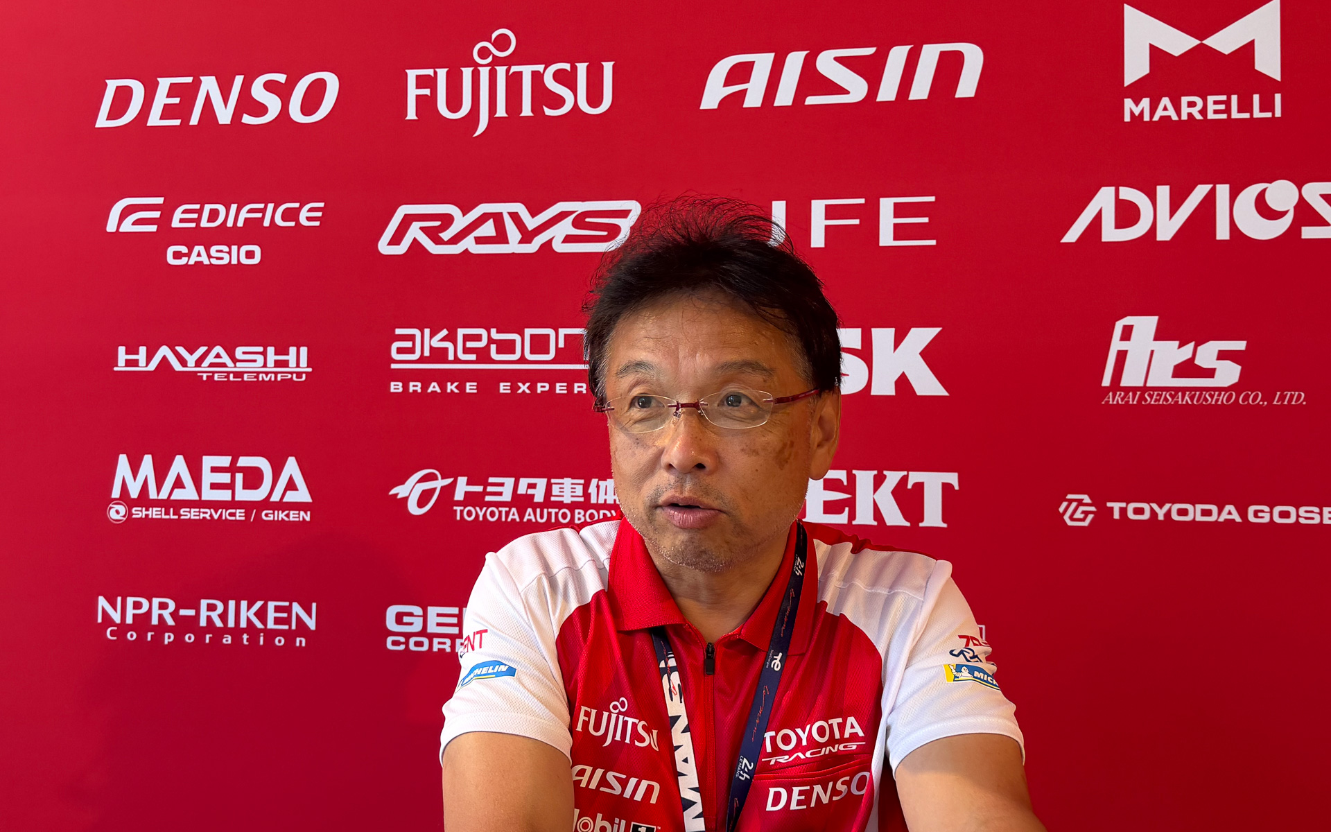 トヨタ自動車株式会社 パワートレーンカンパニー プレジデント 上原隆史氏。トヨタレーシングではマネージングダイレクターを務める